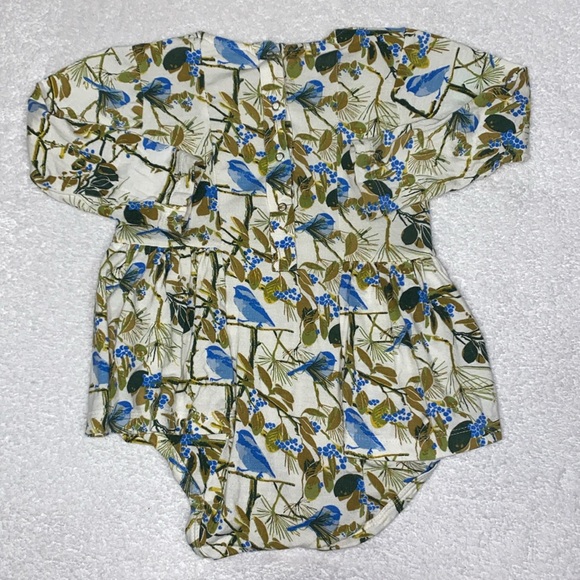 Kate Quinn side skirted bamboo long sleeve bodysuit 18/24m - Picture 4 of 6